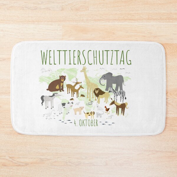 Item preview, Welttierschutztag - 4. Oktober designed and sold by MC Art Studio.