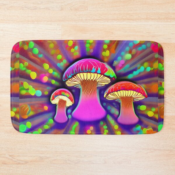 Item preview, Poster with magic mushrooms. designed and sold by Maniock.