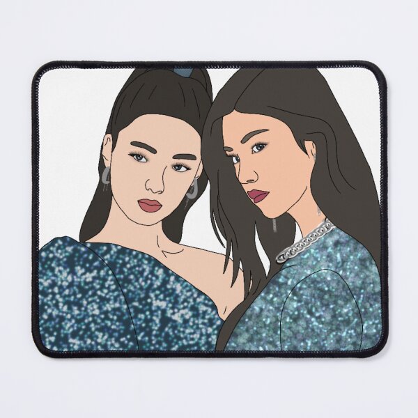 Item preview, Itzy Choi Jisu and Hwang Yeji Yejisu Lia Drawing designed and sold by pamelairene.