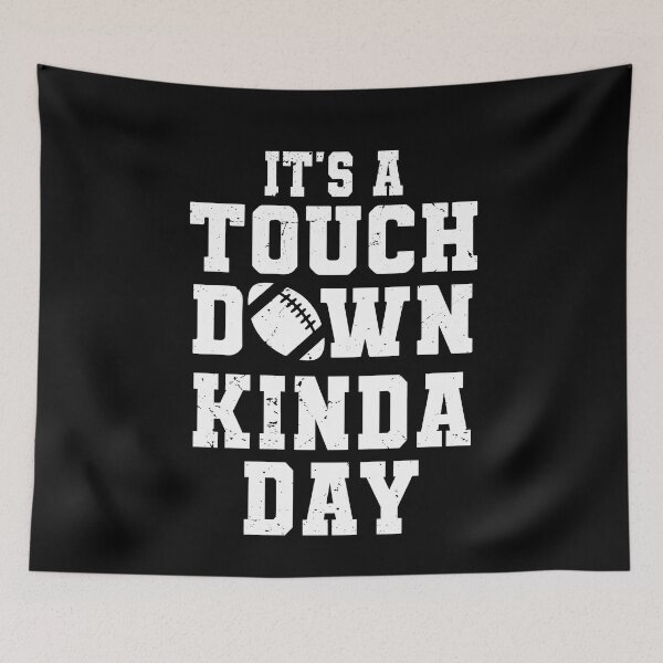 Item preview, It's Touchdown Kinda Day American Sunday Football Game Cats designed and sold by TMelonShop.
