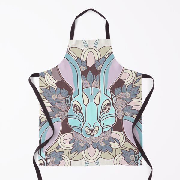 Item preview, Boss Rabbit Pattern | Cute Anime Rabbit | Year of the Rabbit | Pastel Rabbit | Pastel Easter Rabbit | high resolution  designed and sold by Synthetic-Intel.