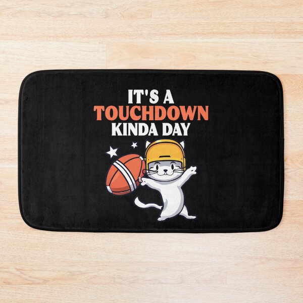 Item preview, It's Touchdown Kinda Day American Sunday Football Game Cats designed and sold by TMelonShop.