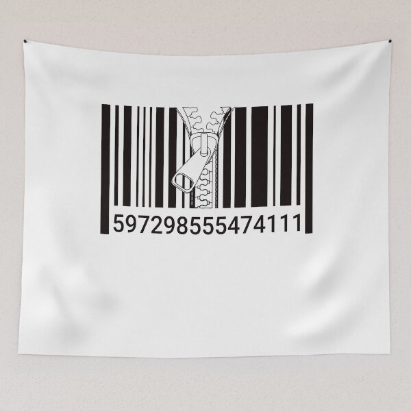 Item preview, Open Bar Code -  QR Code Black and White designed and sold by SiYDesigns.