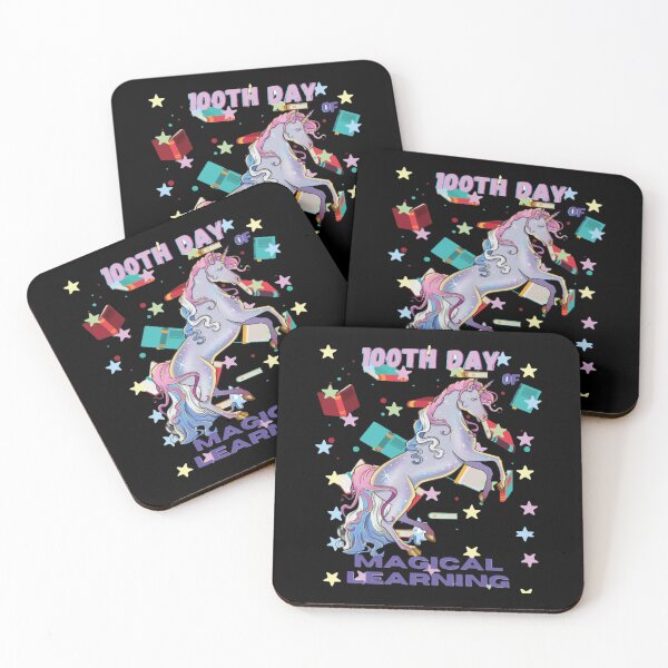 Item preview, 100th Day of School Unicorn Girls 100 Days of School designed and sold by foxforce.
