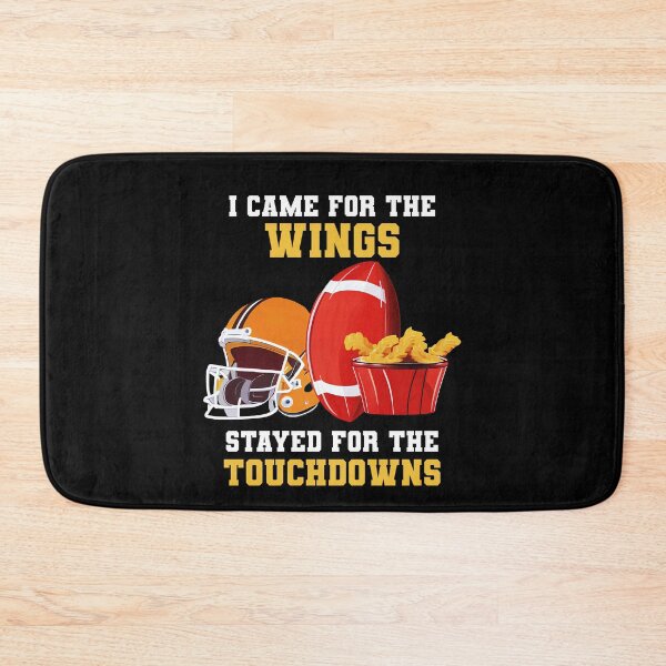 Item preview, Funny Wings And Touchdown Lovers Sunday Football Event Show designed and sold by TMelonShop.