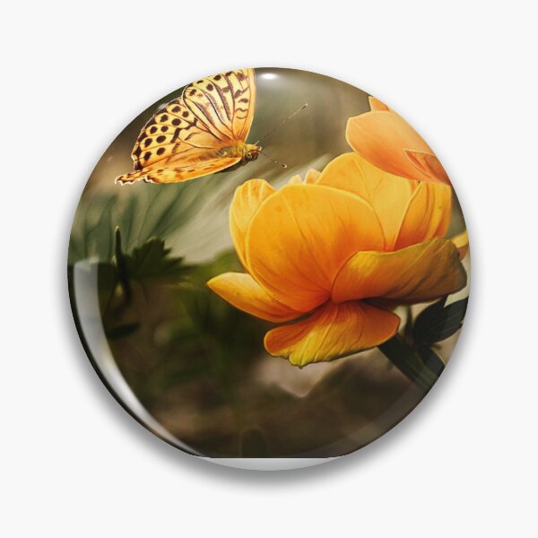 Item preview, butterfly on flowers designed and sold by mottyshop.