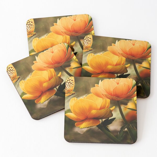 Item preview, butterfly on flowers designed and sold by mottyshop.