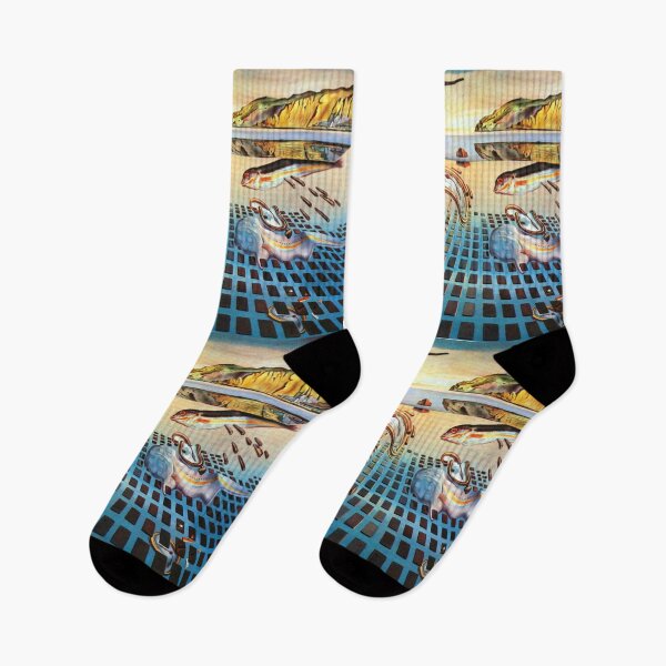 Item preview, Salvador Dali Painting The Disintegration Of The Persistence Of Memory designed and sold by Teetans.