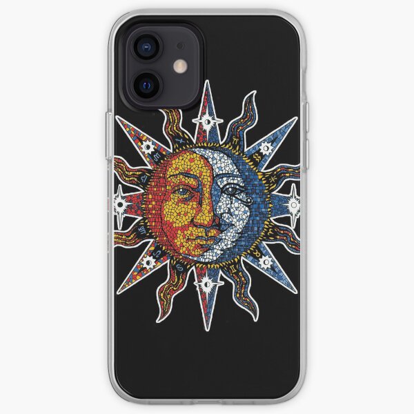 Celestial Mosaic Sun/Moon iPhone Soft Case