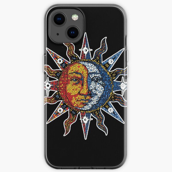 Celestial Mosaic Sun/Moon iPhone Soft Case