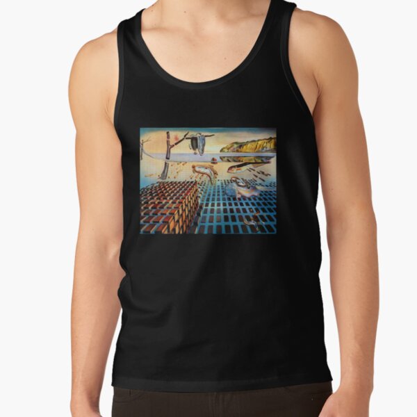 Distress Persistence Memory Famous Painting Dali Tank Top - TeeHex