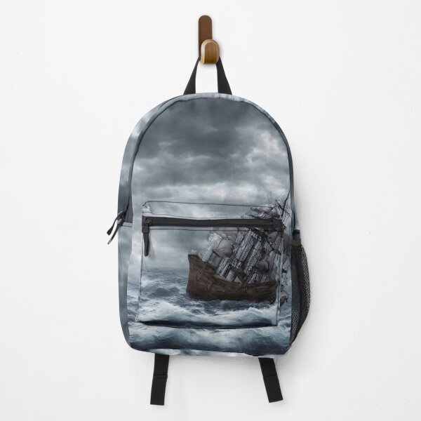 Item preview, Yacht in a stormy sea. designed and sold by Maniock.