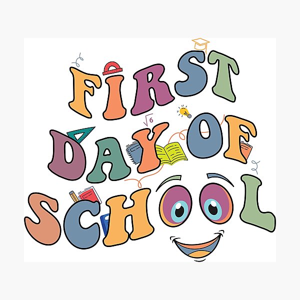 Item preview, first day of school designed and sold by Enjoy  ⭐⭐⭐⭐⭐.