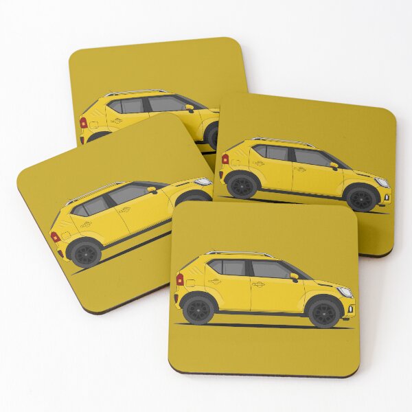 Item preview, Yellow Japanese Compact Crossover designed and sold by Small Cars Shop.