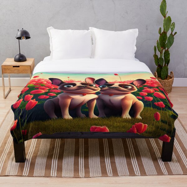 Item preview, French Bulldog Valentines Day designed and sold by BigSplashDesign.