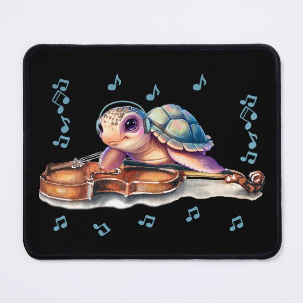 Item preview, Turtle listens to music designed and sold by Artbellachi.