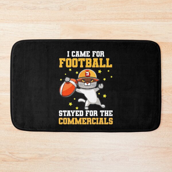 Item preview, I Came For Football Stayed For The Commercials Snacks Sports designed and sold by TMelonShop.