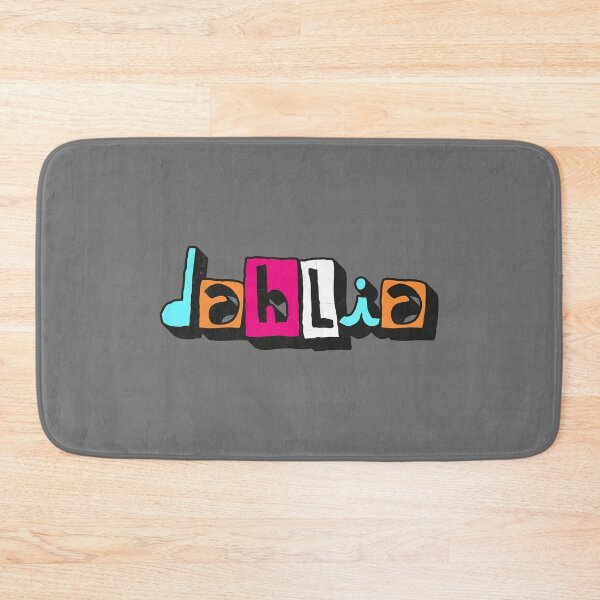 Item preview, DAHLIA Custom Text Birthday Name designed and sold by Danylo Mikhnievych.