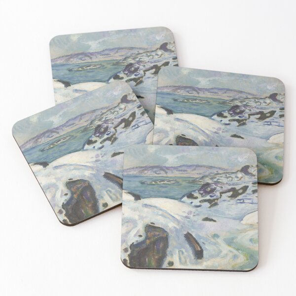 Item preview, Winter on the Fjord by Edvard Munch, 1915  designed and sold by Vintage Wall Art.