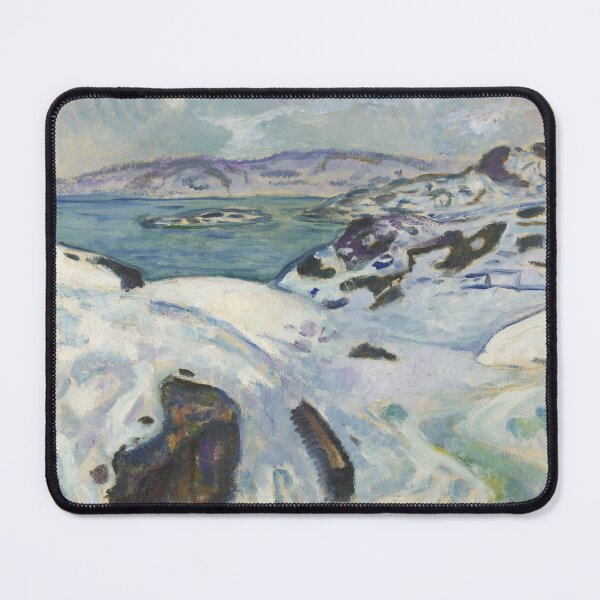 Item preview, Winter on the Fjord by Edvard Munch, 1915  designed and sold by Vintage Wall Art.