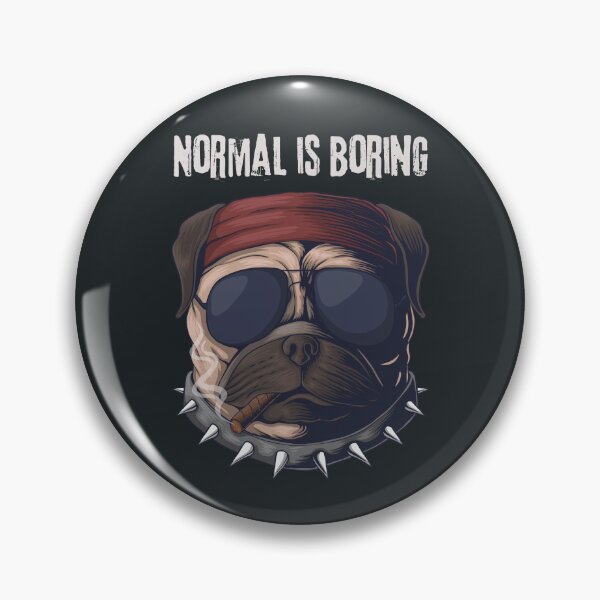 Item preview, NORMAL IS BORING designed and sold by JakNJill.