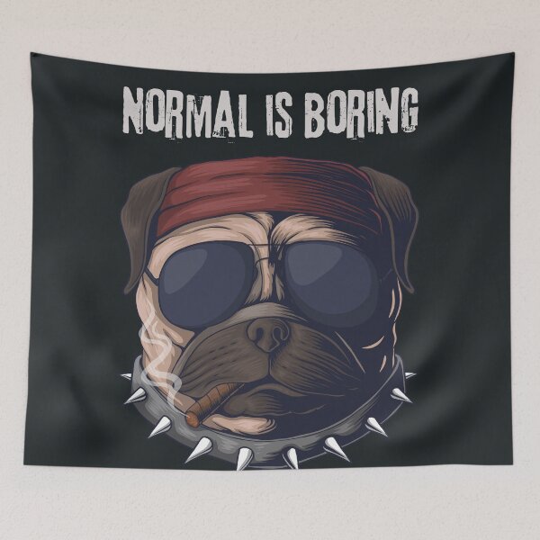 Item preview, NORMAL IS BORING designed and sold by JakNJill.