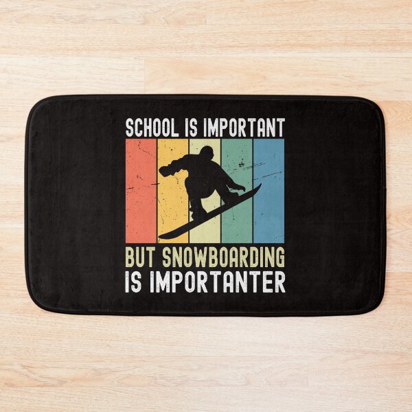 Item preview, Vintage School Is Important But Snowboarding Is Importanter designed and sold by Leader Shirts.