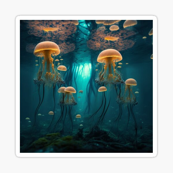 Jelly Shrooms Sticker