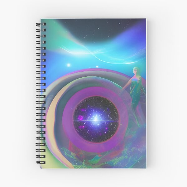 Item preview, A Higher Love No.8 - Astral Cosmic AI Illustration designed and sold by Recall-Design.
