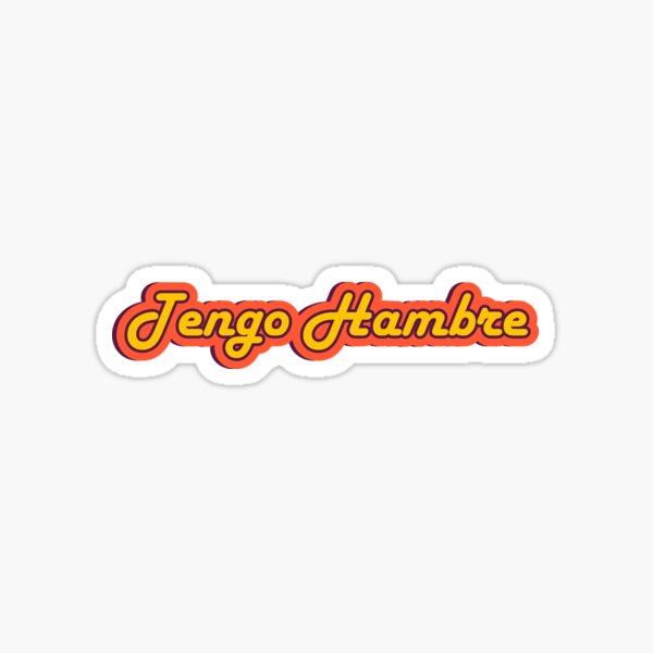 Tengo hambre!!! Flork meme en español spanish funny sticker T