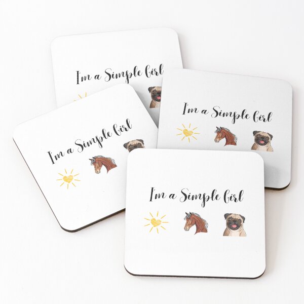 Item preview, I'm a Simple Girl  designed and sold by Horse-Aholic.