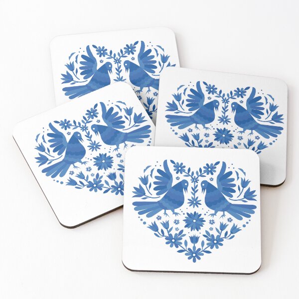 Item preview, Corazón otomí azul designed and sold by Terevela.