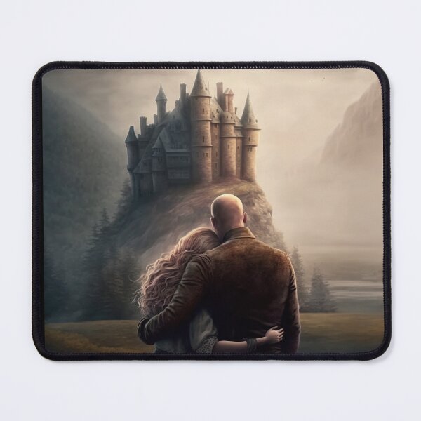 Item preview, Prince and Princess Discover Their Dream Fairytale Castle - high resolution - Original Artwork designed and sold by CloudofKnowing.