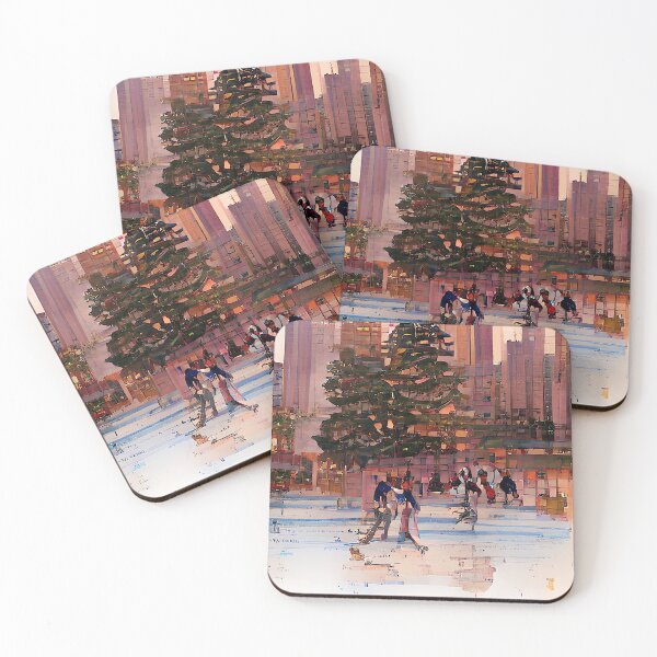 Item preview, New York City Christmas Tree Ice Skating Rink designed and sold by Jon-Baran.