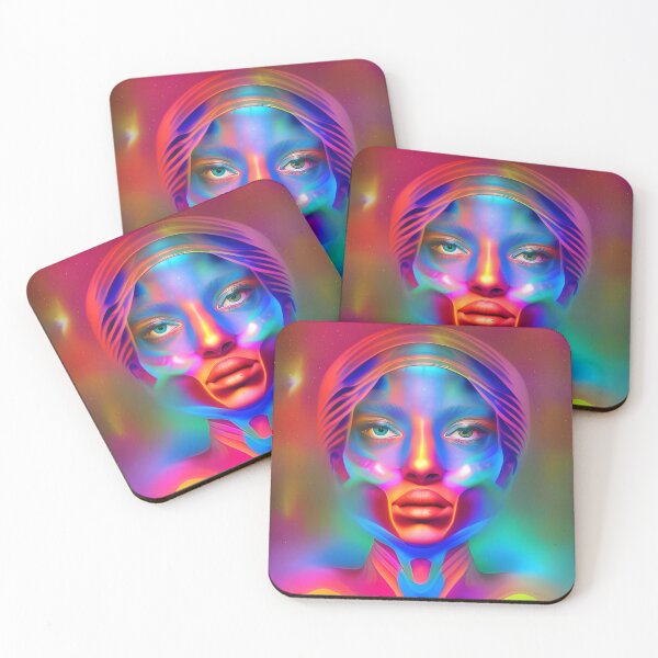 Item preview, One Love No.2 - Astral Cosmic AI Illustration designed and sold by Recall-Design.
