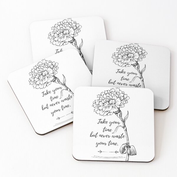 Item preview, Take Your Time But Never Waste Your Time designed and sold by With Graceful Purpose.