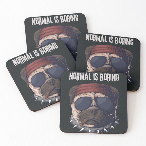 Item preview, NORMAL IS BORING designed and sold by JakNJill.
