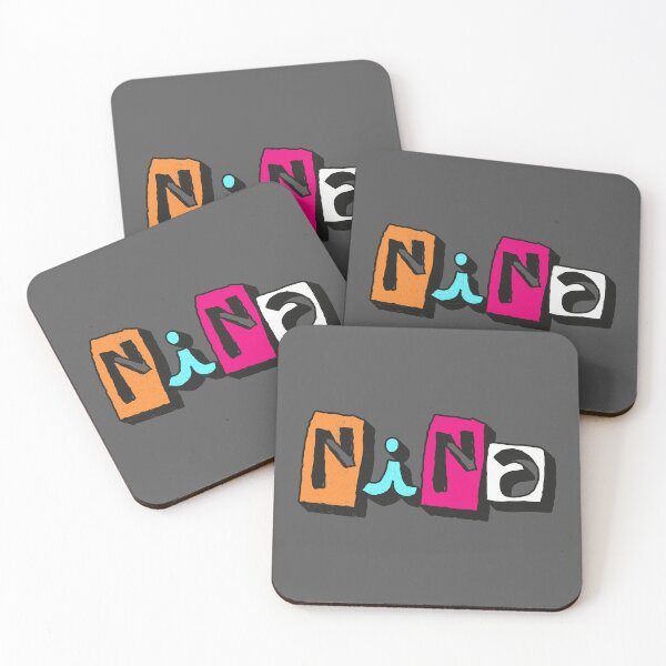 Item preview, NINA Custom Text Birthday Name designed and sold by Danylo Mikhnievych.
