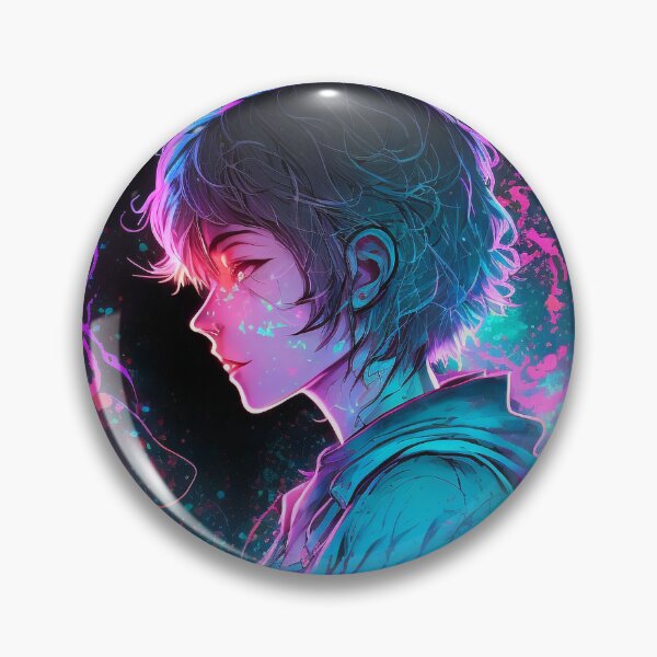 Item preview, Neon Anime Portrait designed and sold by GAC-YYC.