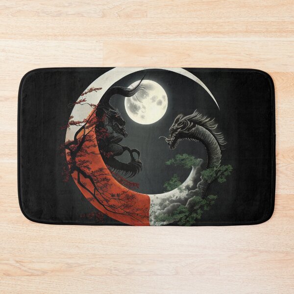 Item preview, Japanese Dragon Yin Yang Torii Gate designed and sold by AwakenedSoul.