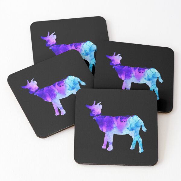 Item preview, Goat Colorful Watercolor designed and sold by 37jlee.