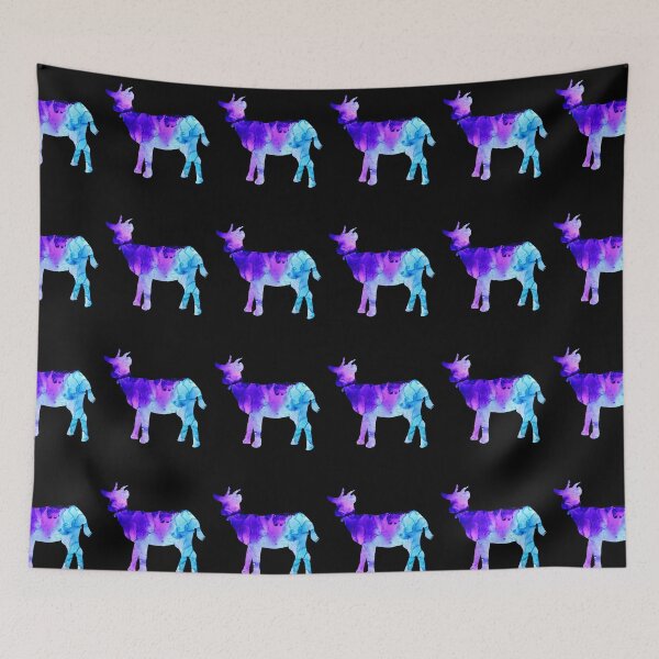 Item preview, Goat Colorful Watercolor designed and sold by 37jlee.
