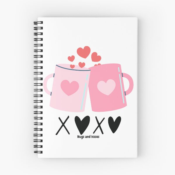 Item preview, XOXO Hugs and Kisses Mugs designed and sold by Kajleq.