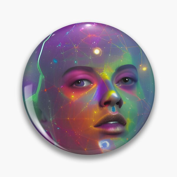 Item preview, One Love No.4 - Astral Cosmic AI Illustration designed and sold by Recall-Design.