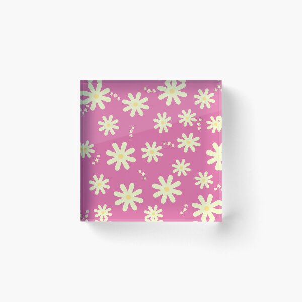 Item preview, Happy Pink Flower Garden designed and sold by PrettyViews.