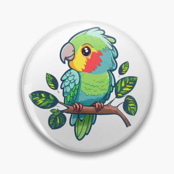 Item preview, Parrot - Cartoon, Kawaii designed and sold by Glenn Slingsby.