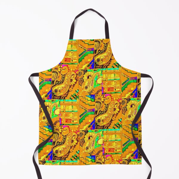 Item preview, golden paisley designed and sold by Nickdavisinghe.