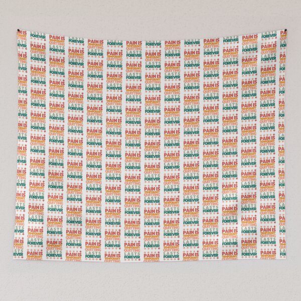 Item preview, Pain Is Temporary Quitting Lasts Forever designed and sold by Babytopia.