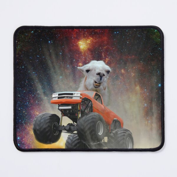 Item preview, OH MY LAMA!... AGAIN! Its an Explosive Jumping Monster Truck With a Lama Driving!  designed and sold by thisiserikpaul.