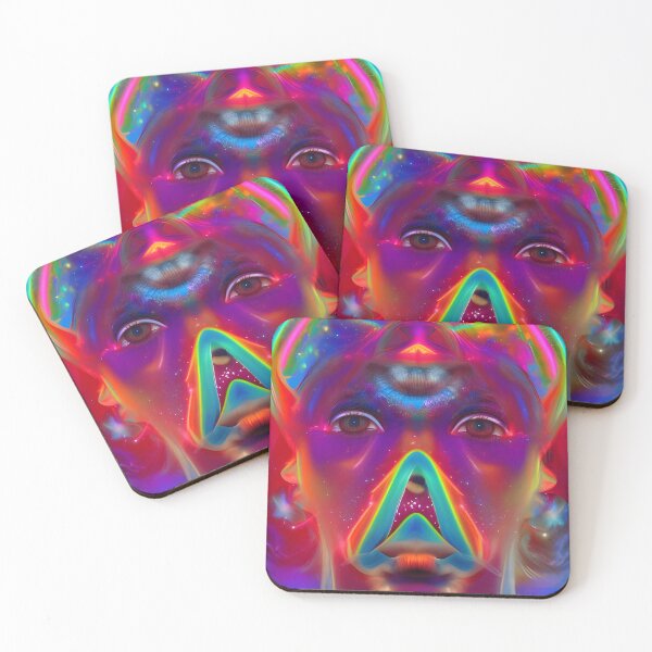Item preview, One Love No.5 - Astral Cosmic AI Illustration designed and sold by Recall-Design.